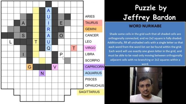 How to solve a tough word Nurikabe puzzle effectively ? смотреть онлайн