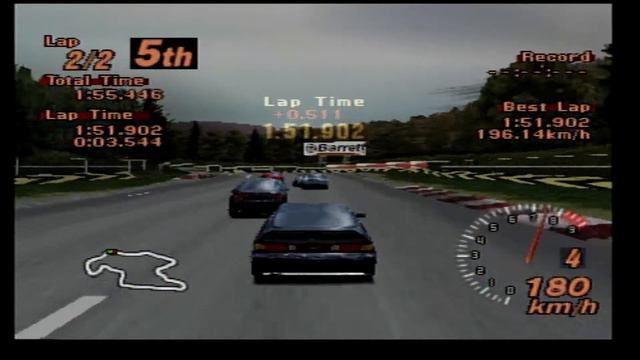 Gran Turismo 2 | Special Event | FF Challenge 3 of 3 | Trial Mountain | Sony PS one смотреть онлайн
