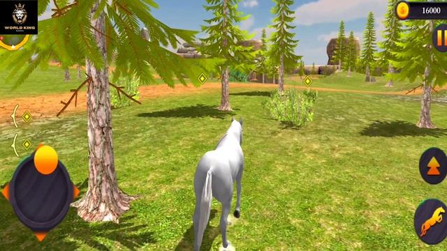 Virtual Wild Horse ? Family Sim Horse Racing Stunt Game -Android Gameplay смотреть онлайн