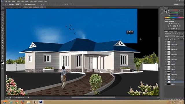 3D HOUSE USING AUTOCAD AND 3D STUDIO MAX смотреть онлайн