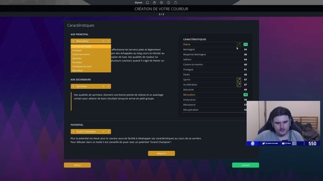 PRO CYCLING MANAGER 2023 - DÉCOUVERTE PRO CYCLIST & CARRIÈRE смотреть онлайн