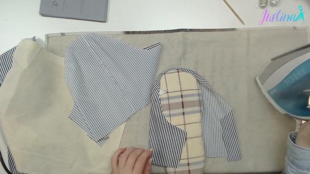 Блуза в полоску. 3 этап. Пошив смотреть онлайн