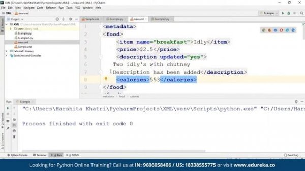 Python XML Parser Tutorial | Read and Write XML in Python | Python Training | Edureka Rewind