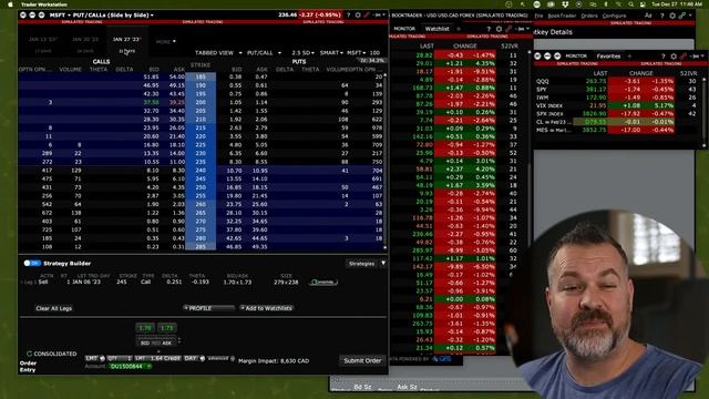 Stock Market Options Trading Ideas - Livestream Tuesday 11 am (PST) смотреть онлайн