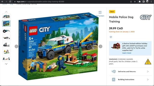 LEGO City Police & Fire 2023 Set Images! (Police Training Academy, Fire Command Truck + More!) смотреть онлайн
