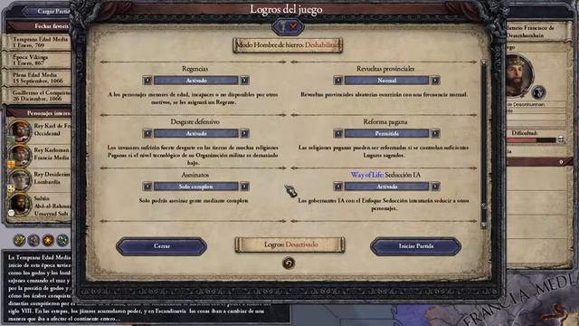 Crusaders Kings II. (1) Creacion del personaje. смотреть онлайн