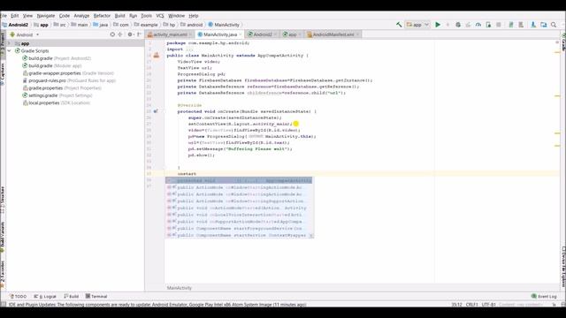 How to Retrive Video from Firebase in your Android App смотреть онлайн