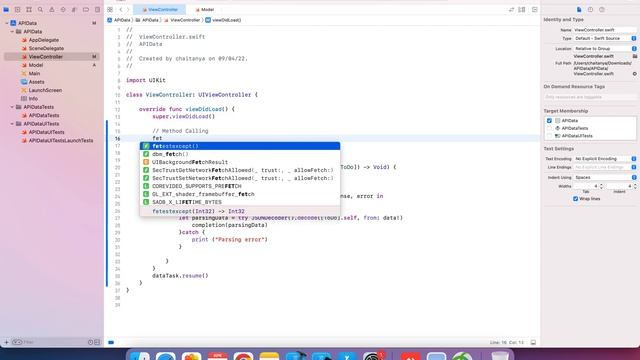 How To Pass API Data To TableView Cells In Swift IOS смотреть онлайн