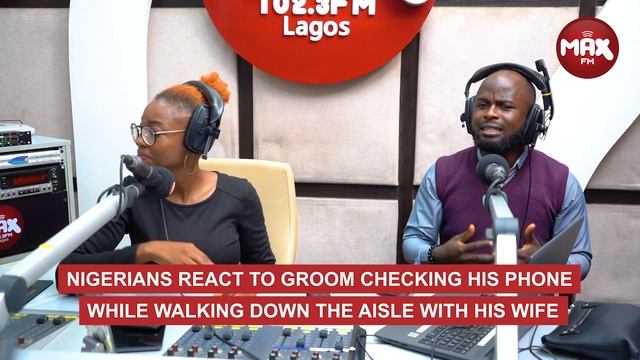 Nigerians React To Trending Video Of Groom Checking His Phone While Walking Down The Aisle смотреть онлайн