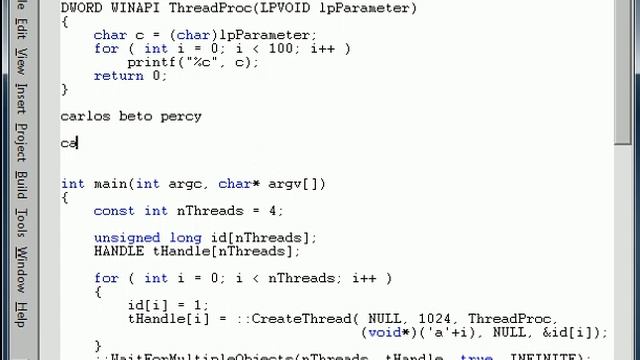 Multiple-threads-problem смотреть онлайн