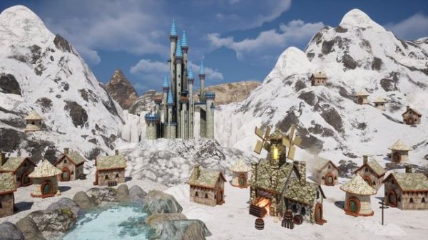 Heroes of Might and Magic III - Tower Town in UE5