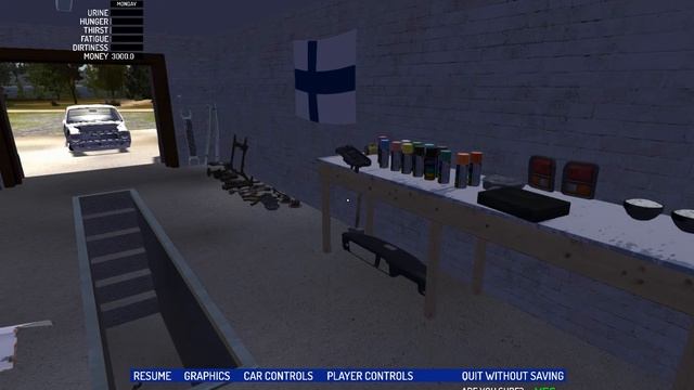 Как починить машину в My summer car смотреть онлайн