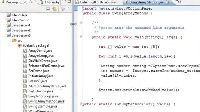 Java Programming 20 Intro to Swing смотреть онлайн