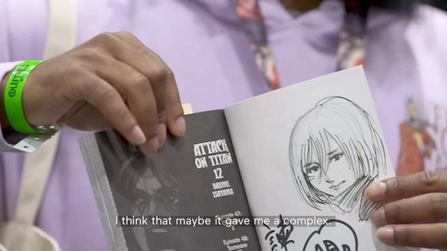 Attack on Titan Creator Hajime Isayama Meets the US Fans смотреть онлайн