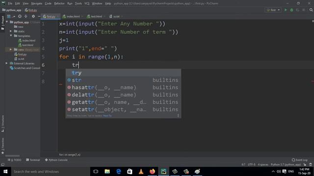 1+x^2+x^3+x^4.....+x^n || 1+x+x^2+x^3+x^4.....+x^n Series Program in python (Hindi) смотреть онлайн