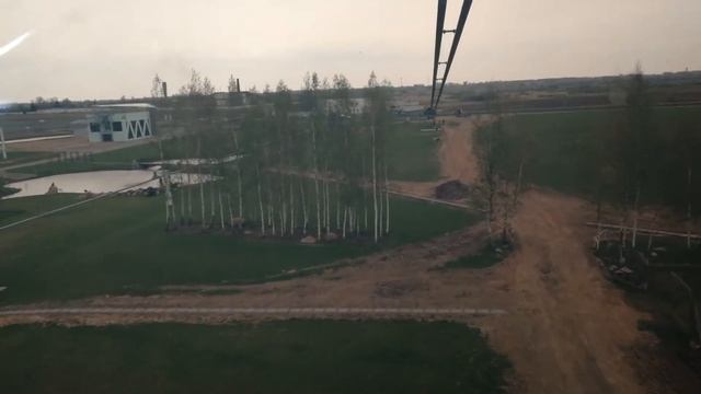 Поездка в Юнибусе. По дороге с облаками