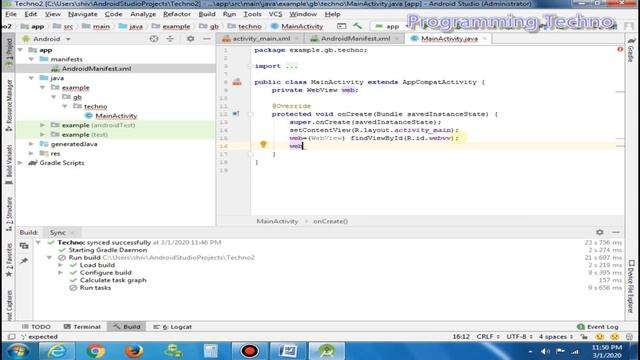 how to create webview app in android studio смотреть онлайн
