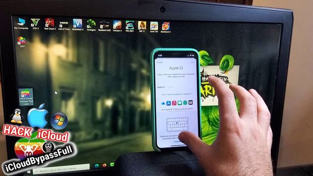 Unlock iPhone 11 Pro iCloud Locked to Owner Bypass iOS 15.0.2 смотреть онлайн