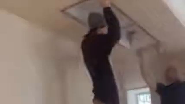 Установка монтаж рамы для витража в гипсокартоновый потолок смотреть онлайн