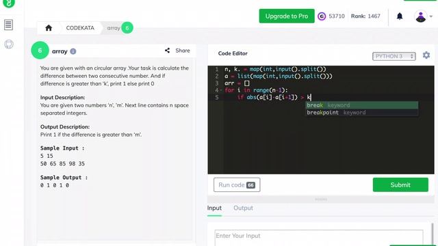 Arrays_Codekata Programming Solution using Python(5) смотреть онлайн