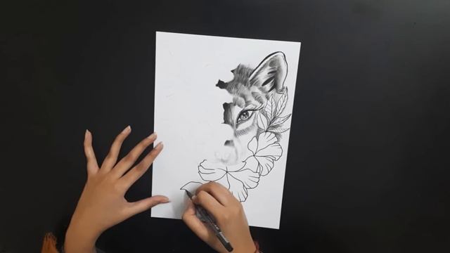 Beauty and beast| Wolf sketch |Artwork by monika смотреть онлайн