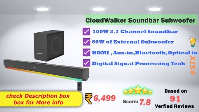 ✅ Top 5 Best Budget Soundbars in India With Price 2022 | Soundbar with Subwoofer Review & Compariso смотреть онлайн