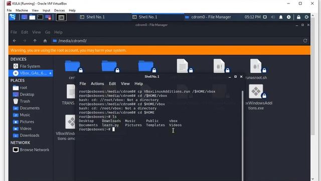 Installing guestBox addition in Kali linux, adding sharing folder [ Darija] смотреть онлайн