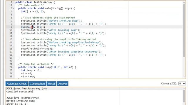 34. مقدمة في برمجة جافا|Chapter 7-Single-Dimensional Arrays-part 2| Introduction to Programming-Jav смотреть онлайн