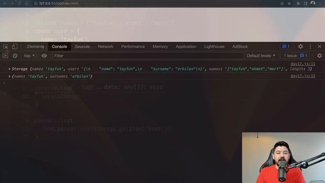 30 Günde Javascript - 17. Gün (Web Storage) смотреть онлайн