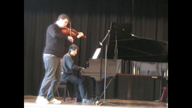 Cesar Frank Violin Sonata 4 mvt смотреть онлайн