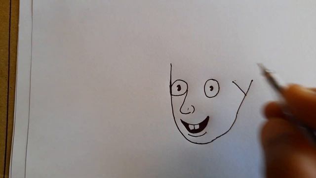 How to draw a boy face using the b - o - y letters? смотреть онлайн