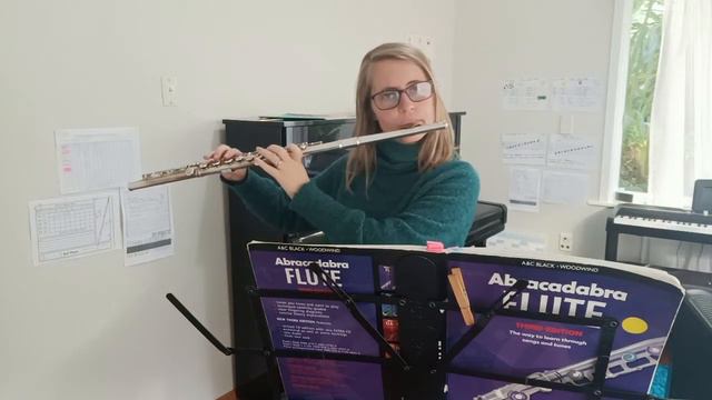 60. Barcarolle duet - player 1- Abracadabra Flute смотреть онлайн