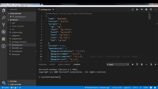 Create And Run Angular 7 project in 10 Mins смотреть онлайн