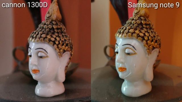 Samsung note 9 vs Canon 1300D DSLR camera review смотреть онлайн