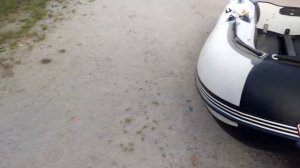 Переднее колесо на лодку