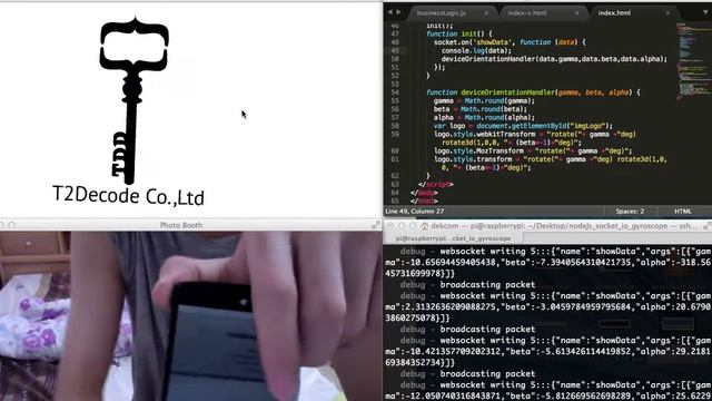 gyroscope in Raspberry Pi смотреть онлайн