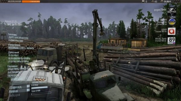 MudRunner Карта Болото Spintires: MudRunner