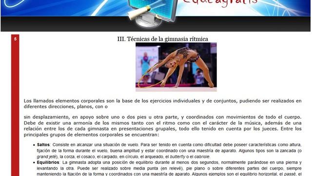 Curso de Ensenanza de la Gimnasia Ritmica смотреть онлайн