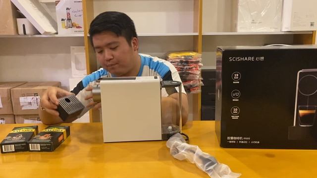 Máy pha cafe Xiaomi Scishare Mini смотреть онлайн