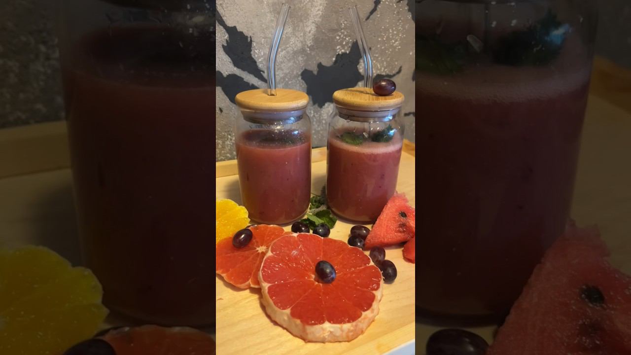 Фреш из сезонных фруктов  #shorts