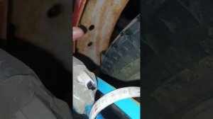 Колхозное крепление заднего крыла на мопеде Alpha! #4