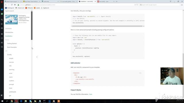 CREATE NEW PROJECT USING BROWSER + NOTIFICATION IN VUE JS PART 5 смотреть онлайн