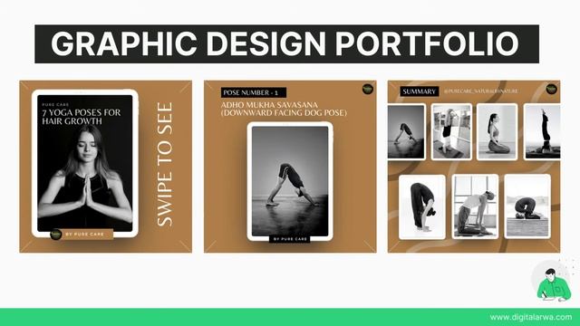 Create A Portfolio In Canva for Social Media & Graphic Designers | Freelancing Portfolio in Canva смотреть онлайн