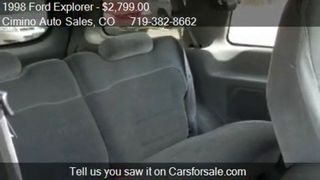 1998 Ford Explorer Sport 2-Door 4WD - for sale in Fountain, смотреть онлайн
