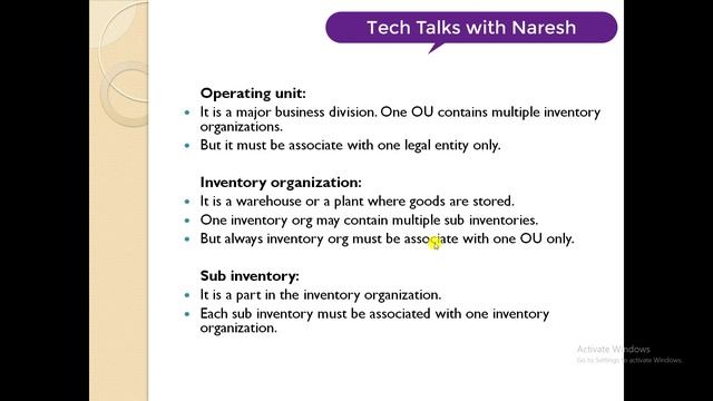 Multi Org Structure in Oracle Fusion, R12 and 11i смотреть онлайн