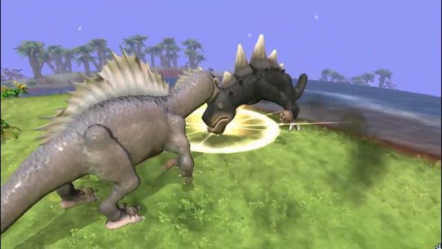 Spinosaurus vs Zilla (1998) | Dino vs Titan [S1E8] | SPORE смотреть онлайн