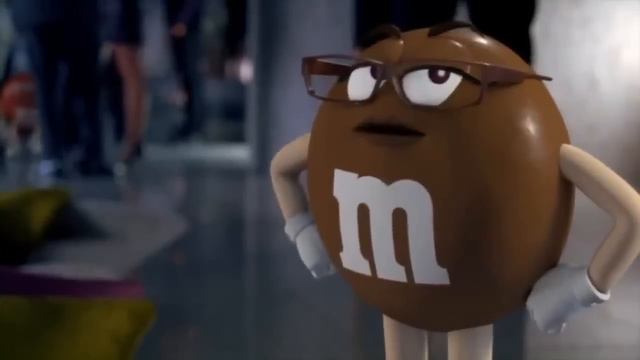 M&M Super Bowl Commercial 2012 - На русском