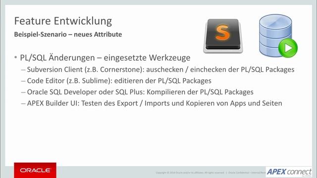 Der Entwicklungsprozess von Oracle Application Express смотреть онлайн