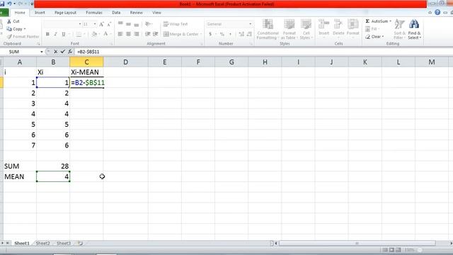 COMPUTING SAMPLE STANDARD DEVIATION USING EXCEL смотреть онлайн