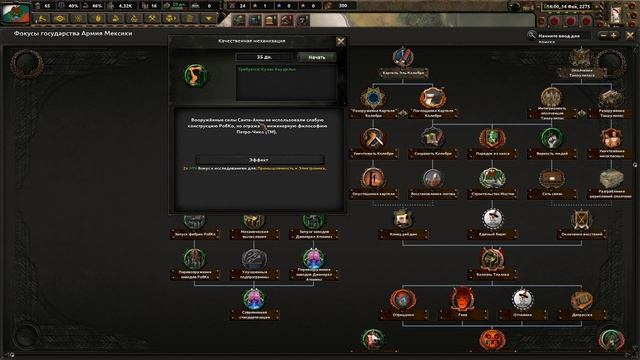 ДА ЗДРАВСТВУЕТ КАУДИЛЬО|Hearts of iron 4 Old World Blues|Армия Мексики#1 смотреть онлайн